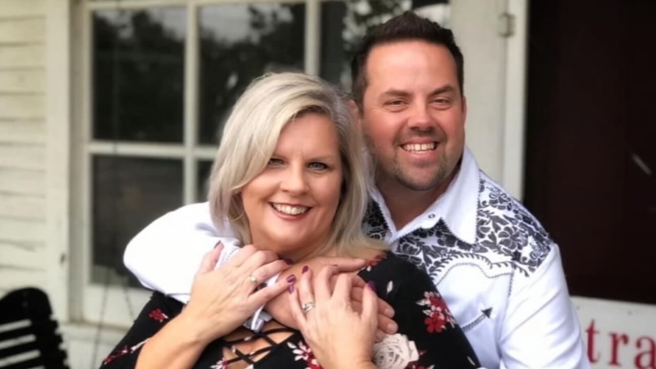James Via with his wife Melody